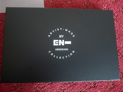 Enhypen Artist Made Collection Evan's Cactus and Cat Badge Set by Heeseung New