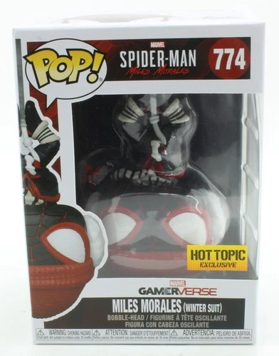 Funko Pop! Spider-Man Miles Morales Winter Suit 774 Hot Topic Exclusive
