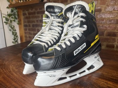 Bauer Supreme M3 Senior Ice Hockey Skates Men s Size  9.5 R No Blades Great!