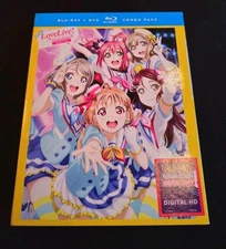 Love Live! Sunshine!! Season One (Blu-ray Disc/DVD, 2017, 4-Disc Set) Brand New