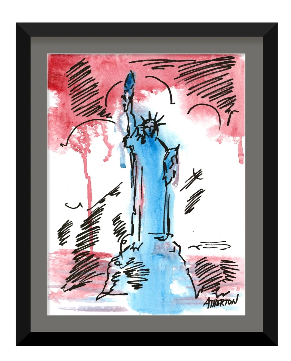 New York Skyline Original Art Paintings for sale | eBay