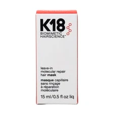 K18 Leave-In Molecular Repair Hair Mask 0.5 Oz / 15 ml