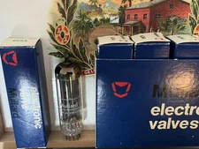 NOS Mullard EZ81 6CA4 NIB SQ-Getter, Vacuum Tubes (1 Each) Excellent Rectifier