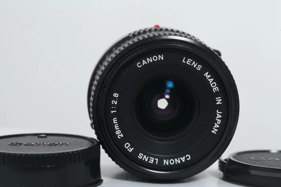 CANON FD N 28MM F/2,8 , OBJETIVO MANUAL AE1 A1 F1 T90 T60 T70 T50 AV1.. - Imagen 3 de 4