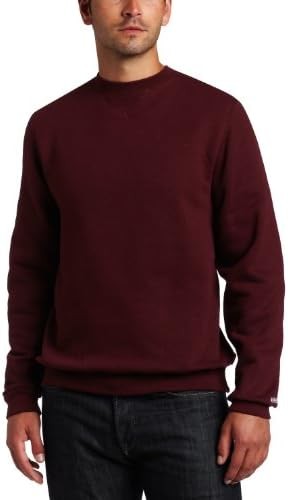 Men's Workout Fleece Crewneck Sweatshirt Lightweight Warm Moisture Outdoor Top - Picture 6 of 24