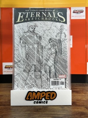 Eternals Sketchbook by Neil Gaiman John Romita Jr. - Marvel