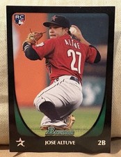  2011 Bowman Draft Picks & Prospects Jose Altuve Rookie RC #11 Astros