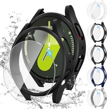 5 5Pack Screen Protector Case for Samsung Galaxy Watch 7 44mm Anti-Fog Bumper