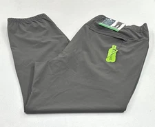 Soybu Men's Woven Jogger Pants, Gray, Size XL