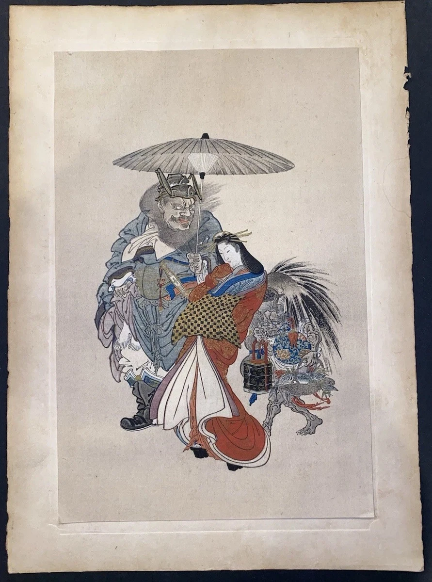 日本古董印花| eBay