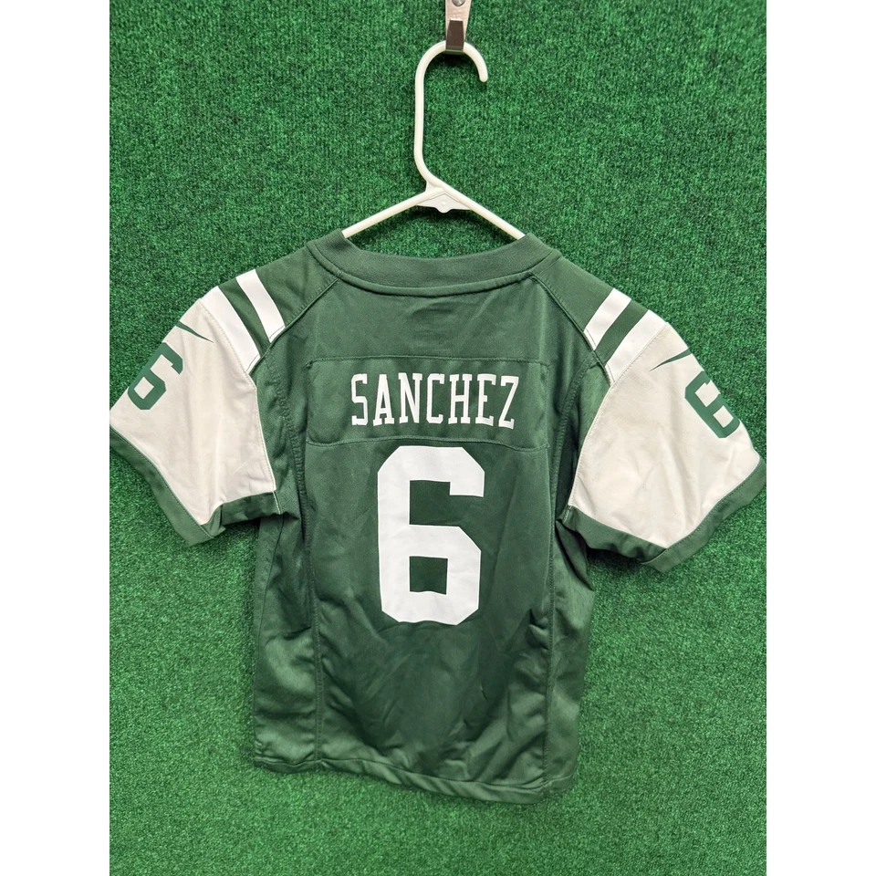 Camiseta de fútbol americano juvenil NIKE New York Jets Mark Sanchez NFL talla M Foto 2 de 4