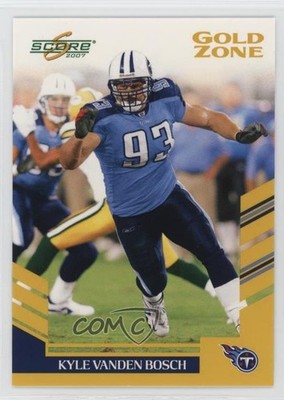 2007 Score Gold Zone 565/600 Kyle Vanden Bosch #246 1g8u
