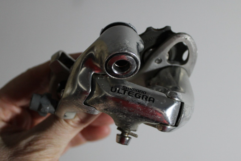 Vintage Shimano Ultegra RD‑6500 Short Cage Rear Derailleur – 9-Speed – Road Bike
