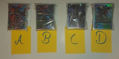 80 Digimon Karten mit 3 SR und 9 HOLO Karten 