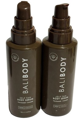 ( LOT OF 2 ) BALIBODY   SELF TAN   BODY SERUM / TINTED And HYDRATING  5.07 fl oz