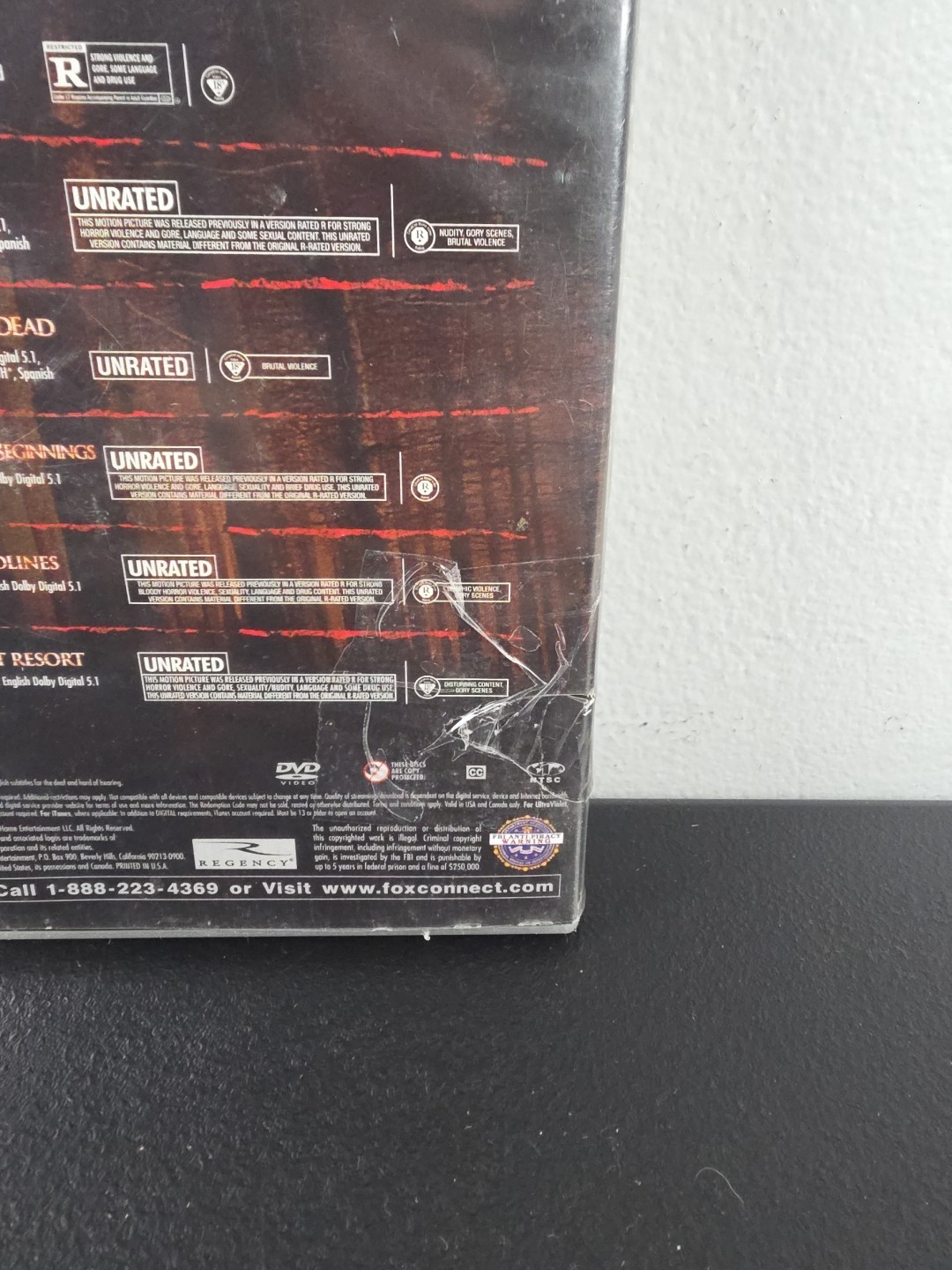 Wrong Turn: Complete 6-Movie Collection [DVD], Used