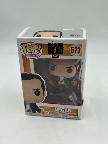 Funko POP! Television The Walking Dead Negan (Bloody) #573 - Damaged Box