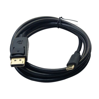 6ft/1.8m USB-C to DisplayPort Cable 4K 60Hz Type-C Converter Standard DP Cord