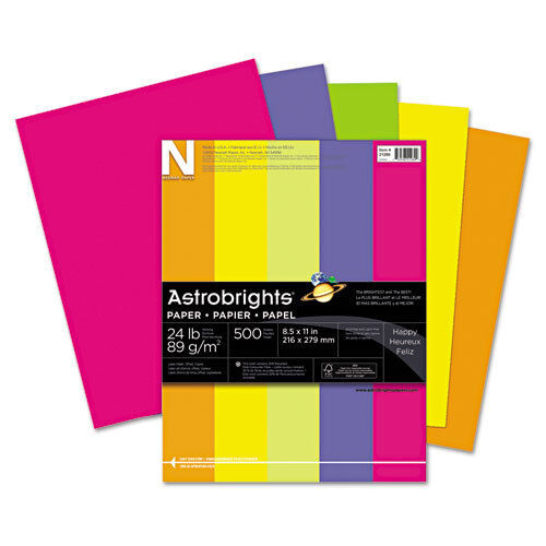 Astrobrights Solar Yellow (Bright Yellow) Laser & Inkjet Printer Paper