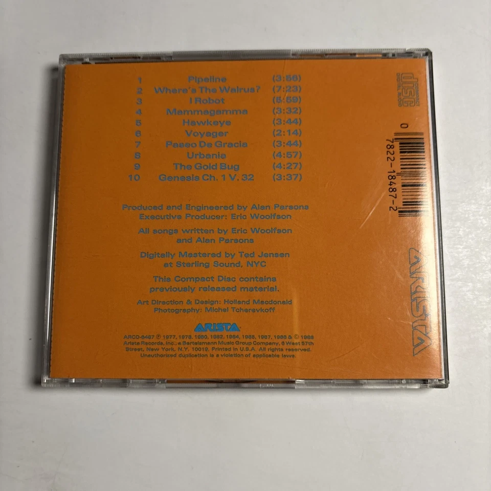The Alan Parsons Project – The Instrumental Works (CD, 1988) US ARCD-8487 - Image 2 of 4
