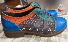 Socofy  Retro Leather Oxford shoes 41