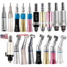 Dental Estilo NSK Botón Pulsador Contra Angulo Baja Velocidad Pieza Mano Nari -w