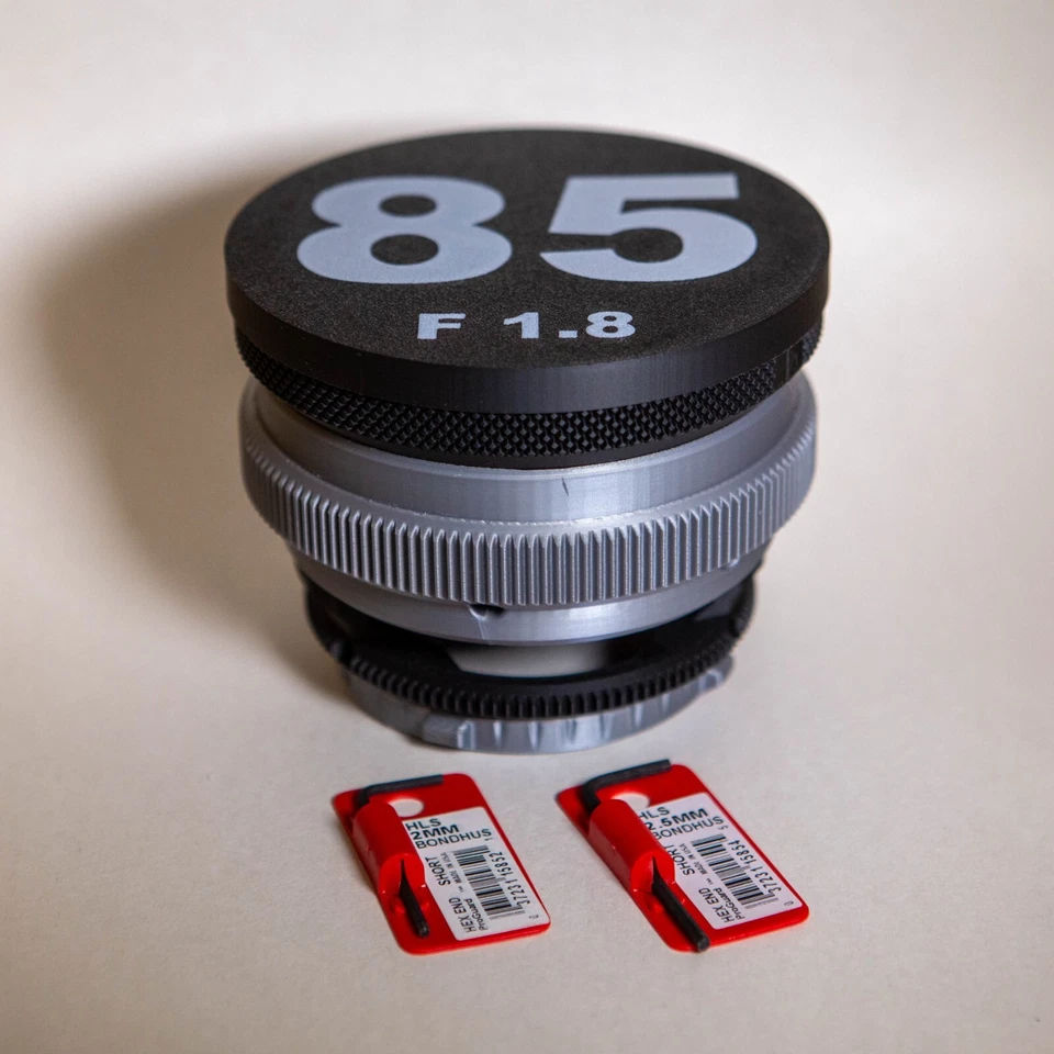 Canon FD 85mm f/1.8 SSC Cine mod - Cine Housing - Rehousing - DIY - Image 4 of 4