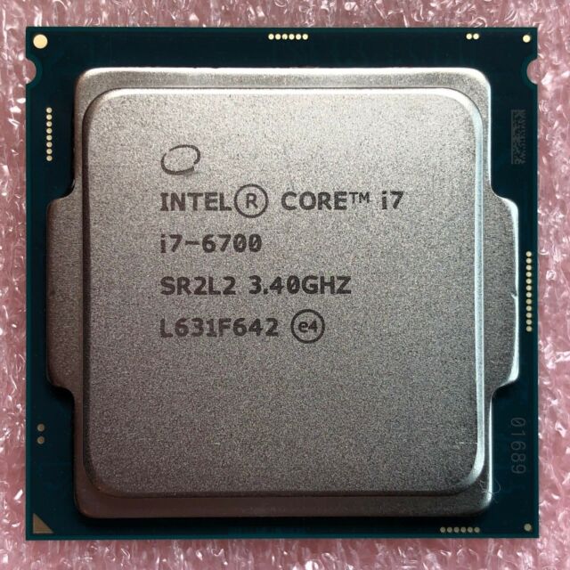 Intel Core i7-6700 3.40GHz [ 4.00GHz ] Quad-Core SKYLAKE Processor