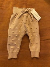 Quincy Mae Knit Bobble NWT 0-3 pants