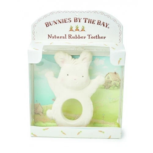 BUNNIES BY THE BAY - NATURAL RUBBER BUNNY TEETHER - GIFT BOXED
Opens in a new window or tab