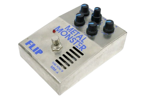 Pedales efecto distorsión monstruo metal aspiradora MM-X tubo FLIP Guyatone