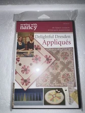 Sewing with Nancy DVD Delightful Dresden Appliques w Kate Bashynski NEW Sealed
