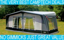 Camptech Savanna DL Seasonal Awning, YOUR HOME AWAY FROM HOME 💥FREE CARPET💥