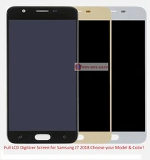 Full LCD Digitizer Glass Screen Display Replacement Part for Samsung J7 2018 New