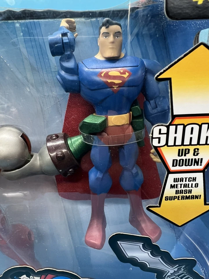 DC Brave and the Bold Kryptonite Collision Battle Pack Batman Superman Metallo - Image 3 of 4