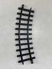 New Bright 1986 Train Track Black Curved 13.5" Hong Kong