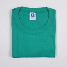 Vintage Russell Athletic Adult L Athletic Green Basic T-Shirt