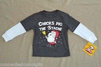 Christmas Snoopy Santa Chicks Dig The 'stache Infant/toddler T-shirt (12m - 5t) Christmas Snoopy Santa Chicks Dig The 'stache Infant/toddler T-shirt (12m - 5t)