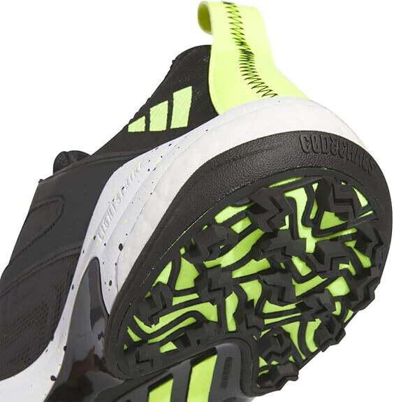 adidas Golf Men's Shoes CODECHAOS 25 BOA Black Yellow White adidas Golf Men's Shoes CODECHAOS 25 BOA Black Yellow White