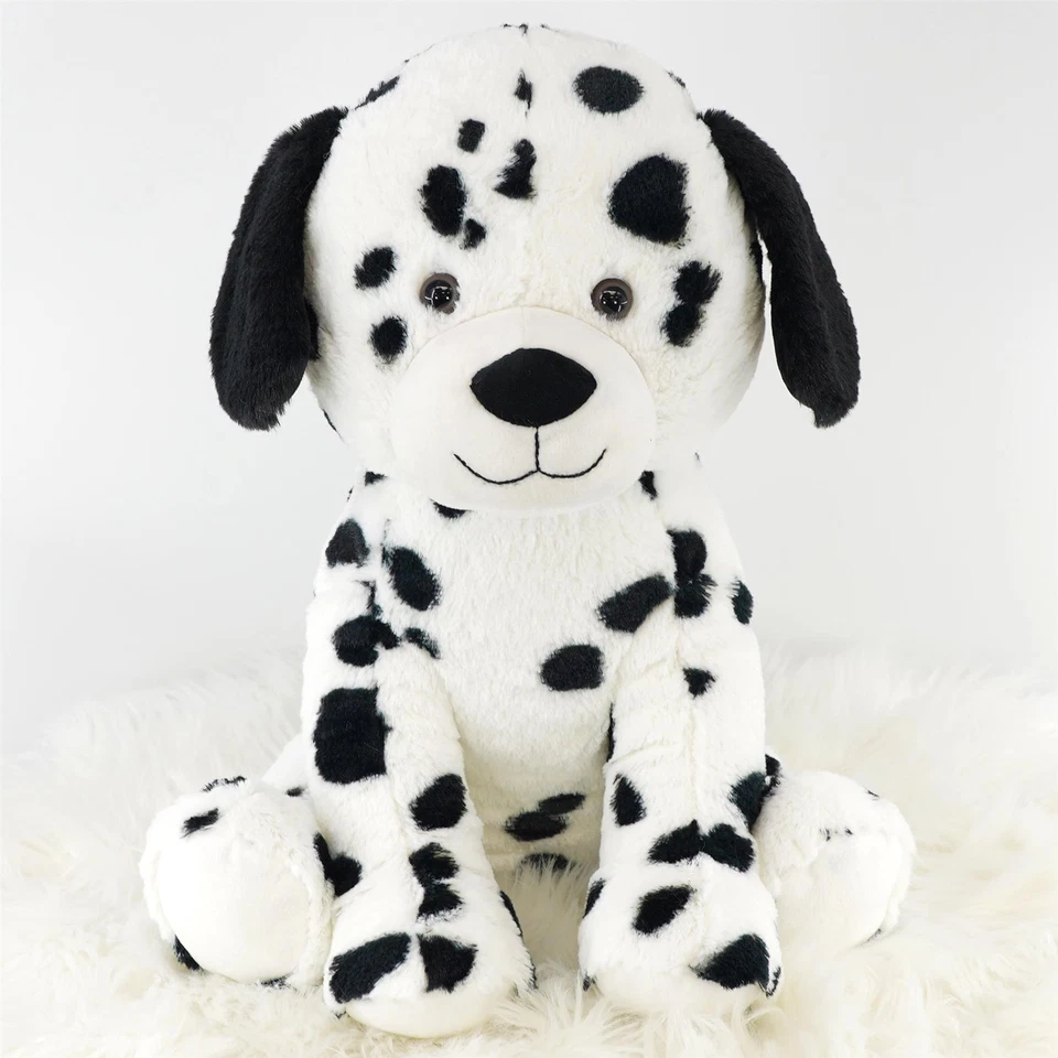Soft 15" Dalmatian Teddy Sitting Stuffed  Cuddly Dog Toy Pet Animal Plush Puppy - Image 2 of 4