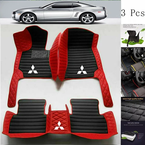 For Mitsubishi Mirage Car Floor Mats Waterproof Carpets All-weather Seasons Set - Picture 11 of 47