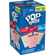 Pop-Tarts Frosted Variety Pack, 48 ct.
