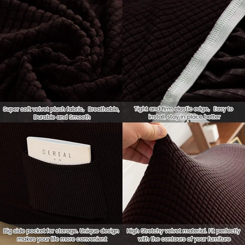 Elastischer Relaxsessel 1-Sitzer Sofa Bezug Schoner Liegesessel Bezug Schoner - Bild 50 von 56