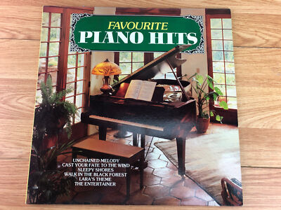 Favourite Piano Hits Vinyl LP