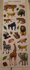 paper studio stickabilities stickers Animals 23 pieces 