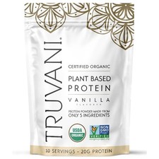 Vegan Vanilla Pea Protein Powder Organic Plant Based Protein Keto Gluten Free