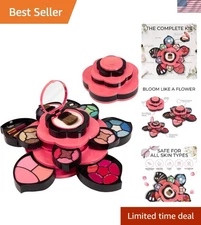 All-in-One Makeup Kit for Teen Girls – Hypoallergenic & Stylish Flower Palette