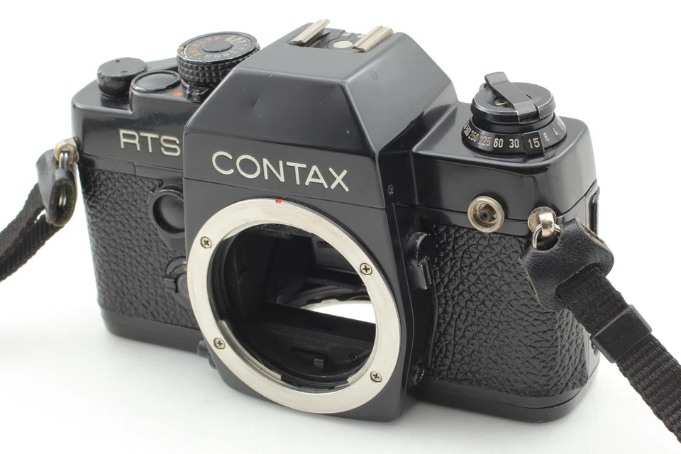 [Exc+5] Contax RTS II Quartz analoge Spiegelreflexkamera 35 mm schwarz... - Bild 3 von 4