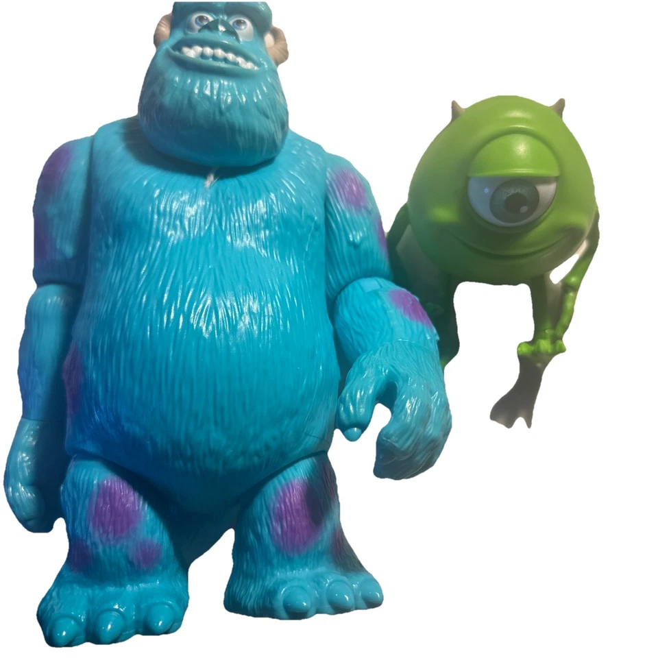 Disney Pixar Monsters Inc. Mattel 8” Sully Action Figure Posable Toy 2019 & Mike - Image 3 of 4