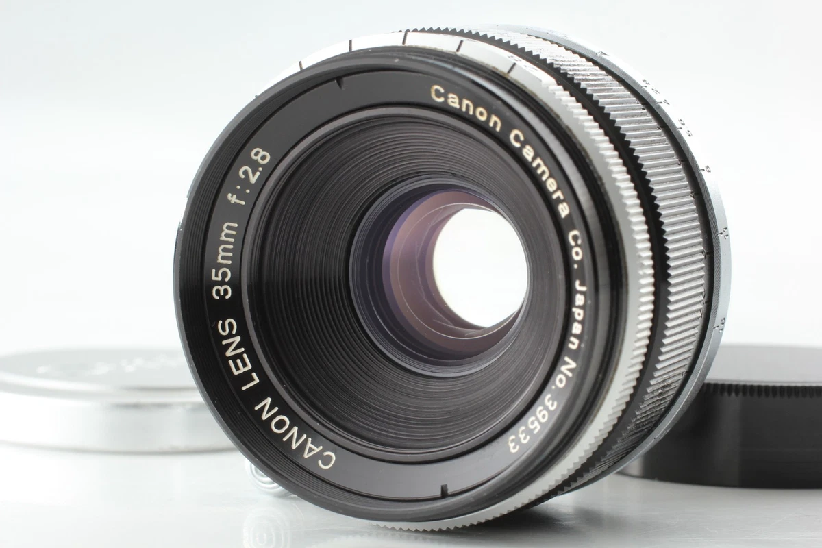 Canon LENS 35㎜ F2.8 オールドレンズ Canon 35mm Focal f/2.8 Camera Lenses for sale | eBay
